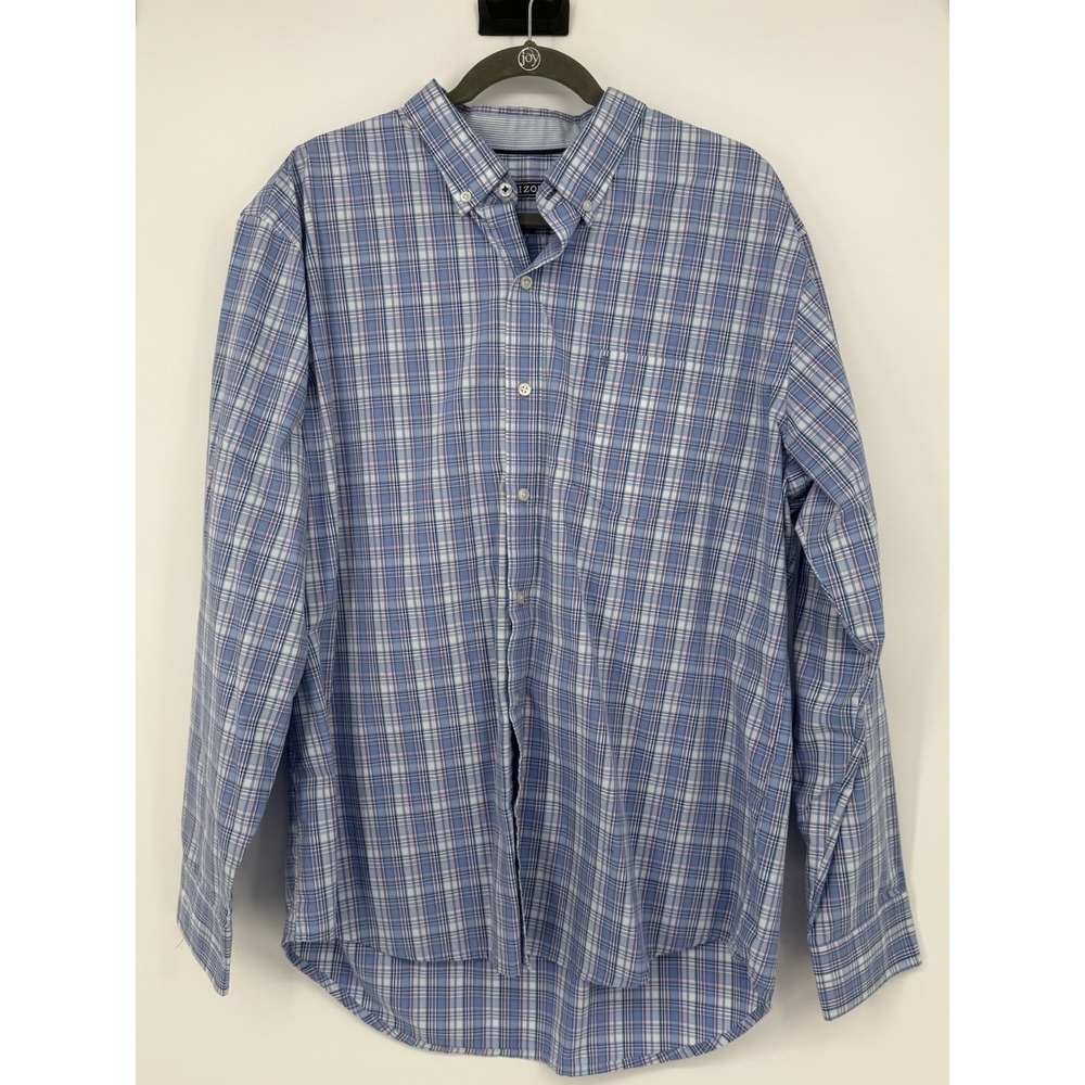 Izod Men's Long Sleeve Button Down XL